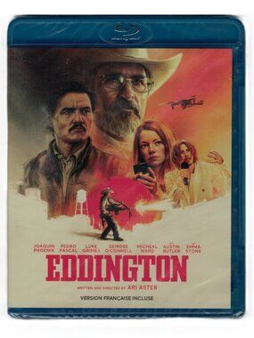 Eddington (Blu-ray) 2025 Joaquin Phoenix, Pedro Pascal, Emma Stone NEW
